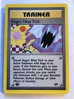 Koga's Ninja Trick 1st Gym Challenge (unc.) - MINT - ab 1.-