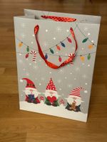Geschenktüte / Papiertüte mit drei Samichläusen 🎅🏻
