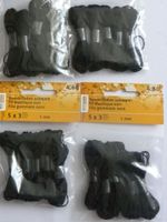 Gummifaden schwarz NEU OVP