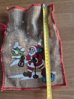 Weihnachtssack Jutesack Nikolaus Geschenksack 25cm x 18cm 🎅
