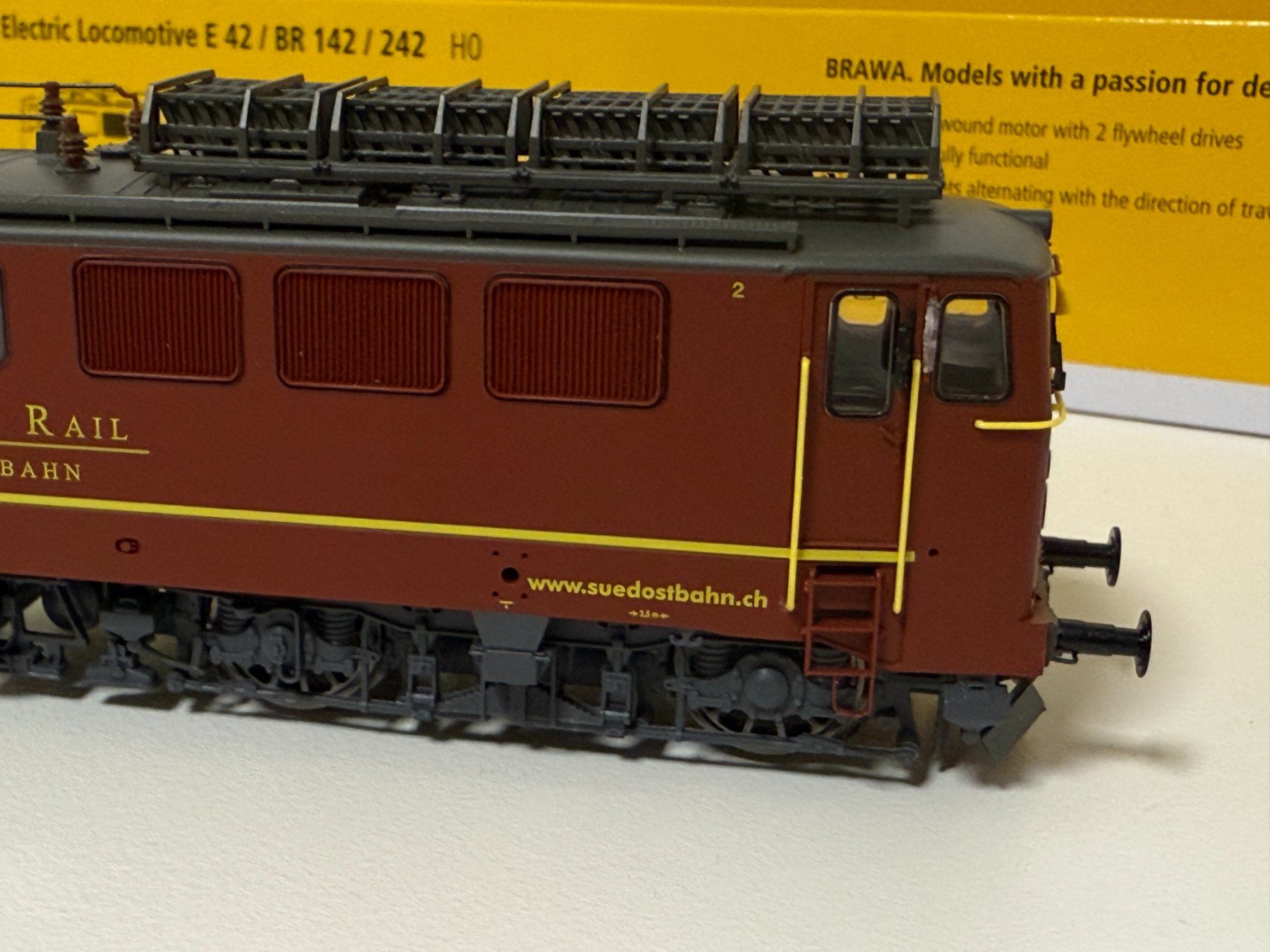Brawa Trains électriques: BRAWA - H0 - SOB Ae 476 468-4 "Classic Rail" – Neuf (Voir description) à Hergiswil NW par E646.060 6
