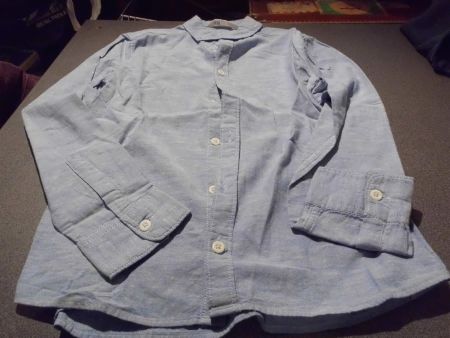 Hemd Grösse 152, H&M, hellblau gelb pink