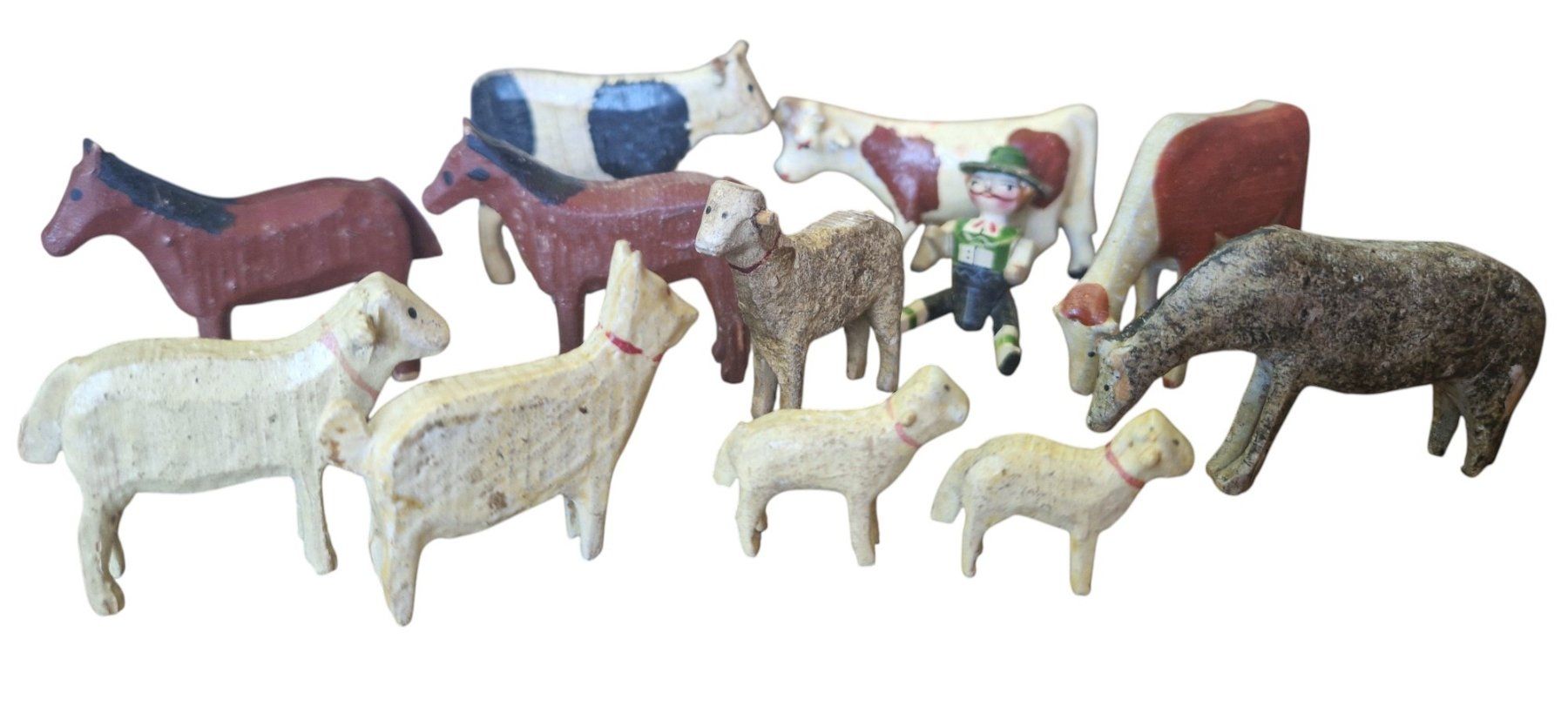 Statuette: Erzgebirge Tiere Bauernhof – Usato da Mörschwil venduto da lindaswunderkiste