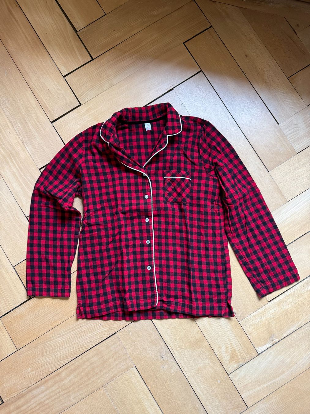Negligees & Pyjamas: JOE FRESH - Pyjama rot-schwarz kariert S – Gebraucht aus Zürich von Diazaio 2