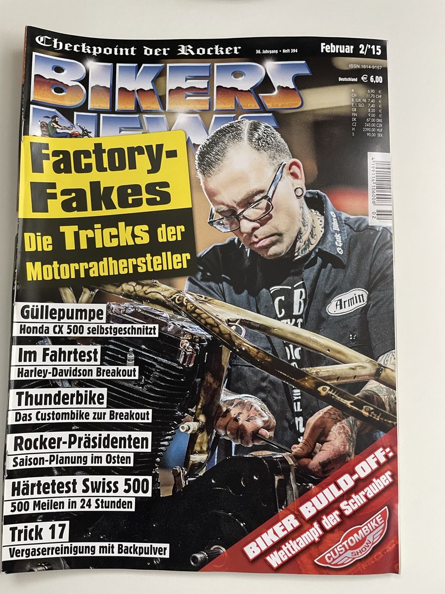 Riviste & Magazine: BIKERS NEWS 2015 – Usato da HÄGENDORF venduto da kusi113