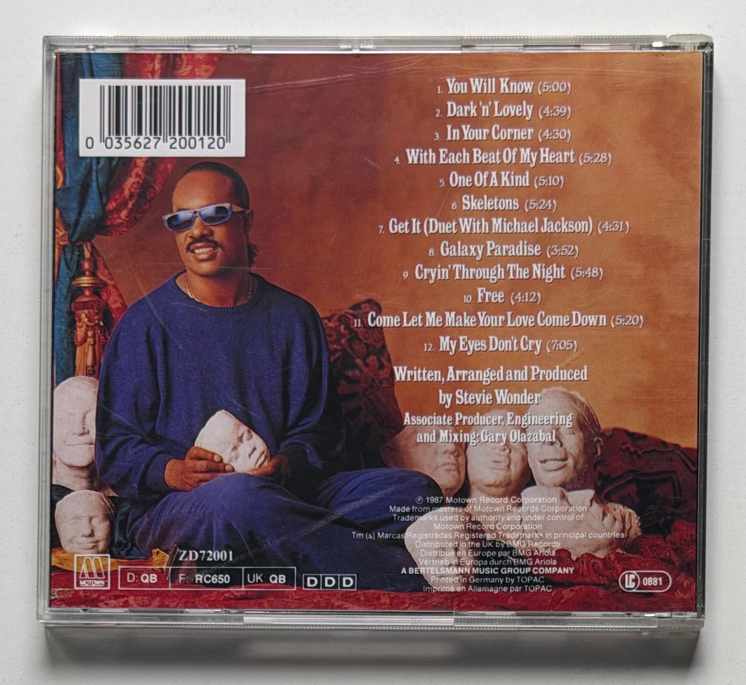 CDs: Stevie Wonder / Characters – D'occasion à Näfels par rottabi 1