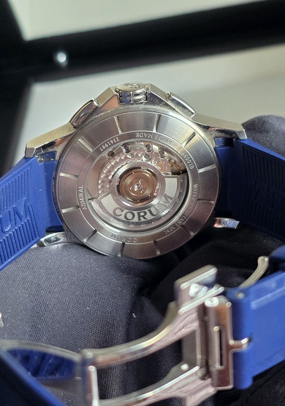 Corum Orologi: CORUM ADMIRAL CHRONOGRAPH  – Nuovo (secondo la descrizione) da Basel venduto da TimelessWanderer 1