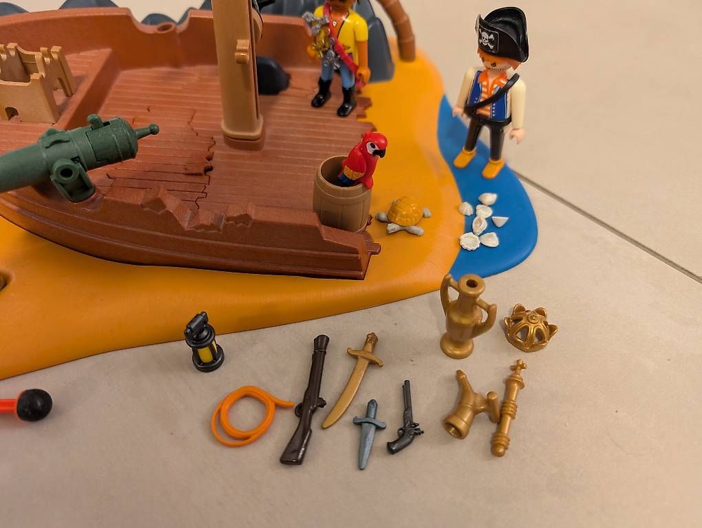 Giocattoli: Playmobil - pirates: bateau pirate échoué – Usato da Marly venduto da schallerja 2