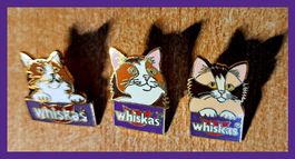 3 pin's Chats, Whiskas