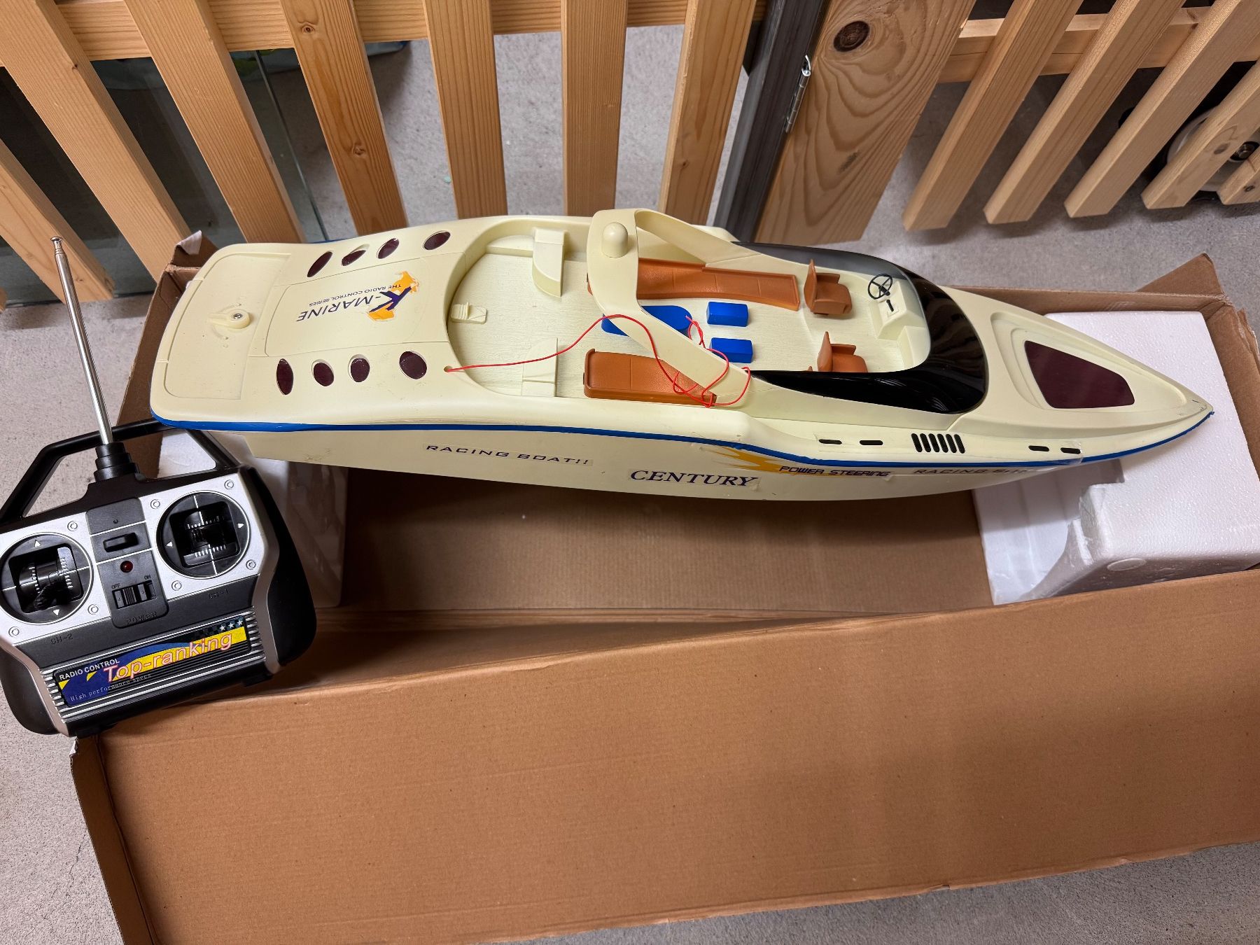 RC Boot 700 Racing Speedboat Motorboat Ferngesteuertes Boot (Gebraucht ...