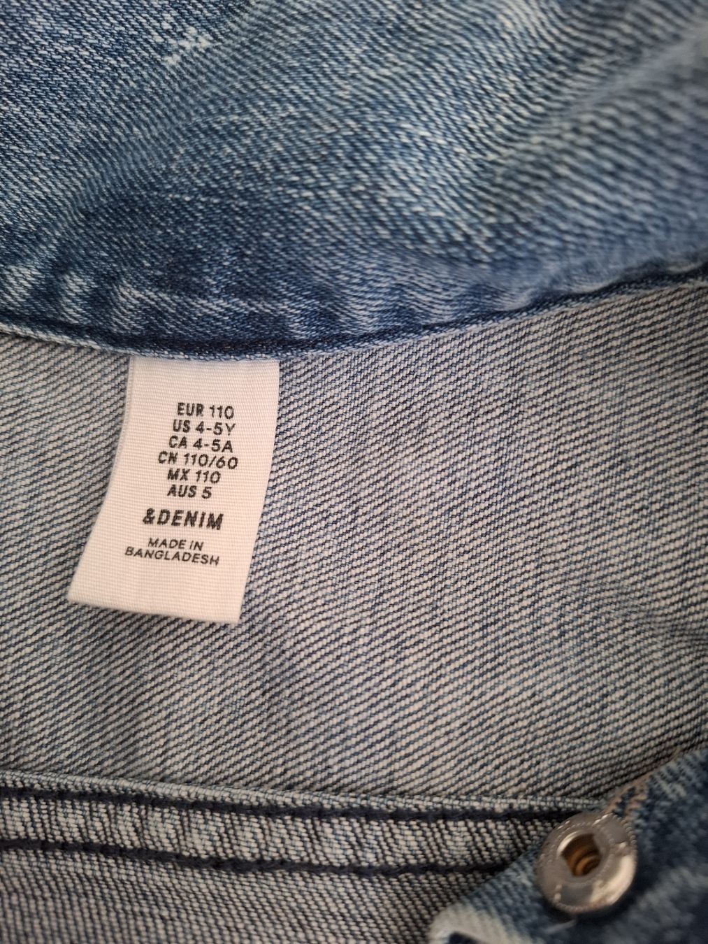 H&M Pantaloni: Jeansjacke H&M gr 110 – Usato da BALSTHAL venduto da ANNUCCIA_1 3
