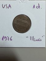 USA - 1 cent - 1976 - Illinois - Rare !!!