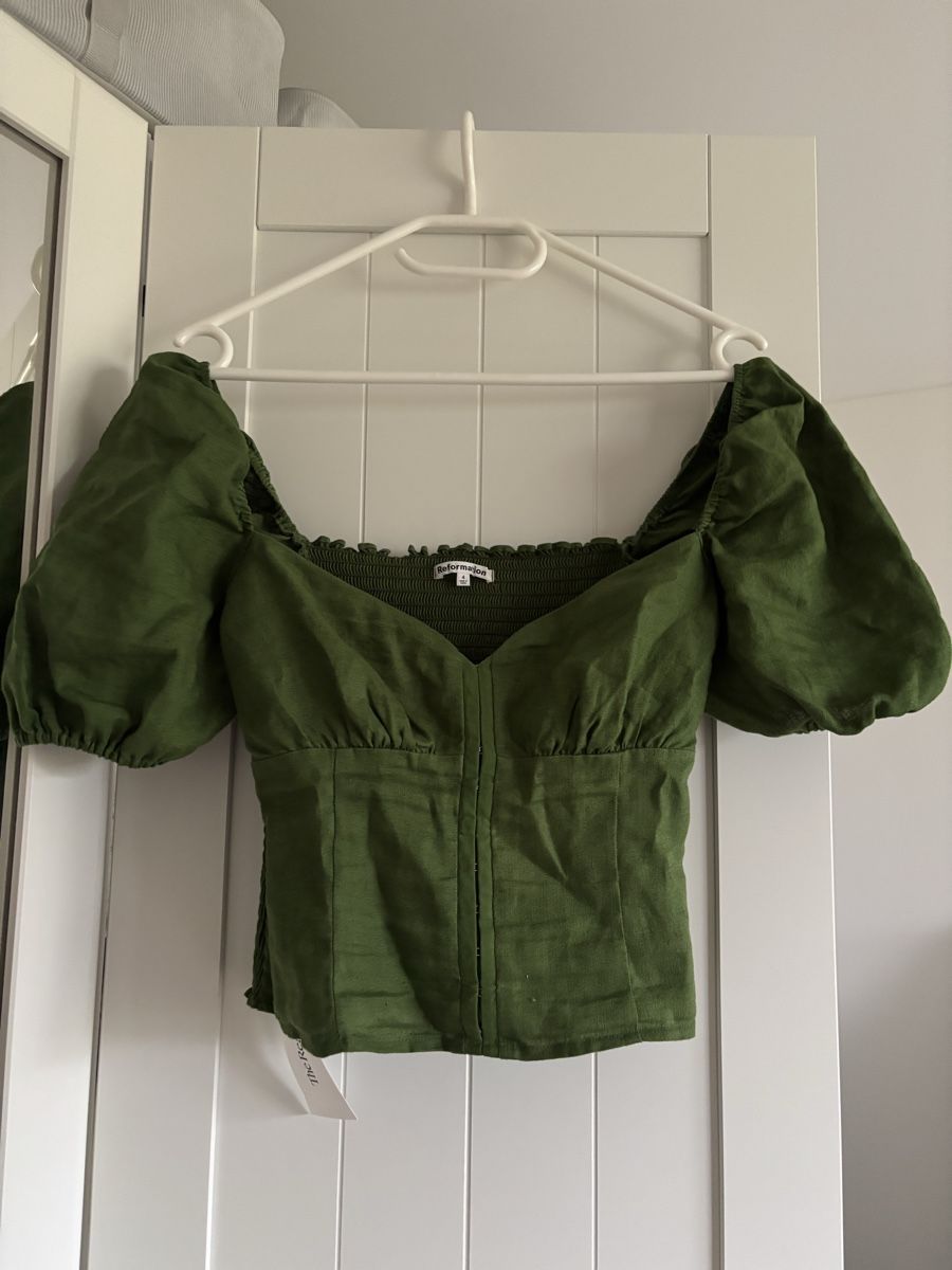 Reformation Blusen: reformation bluse grün – Gebraucht aus Winkel von Zimtguetzli 1