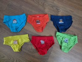 Slip, Unterhosen, Unterwäsche Paw Patrol Gr. 98/104 (6 Stk)