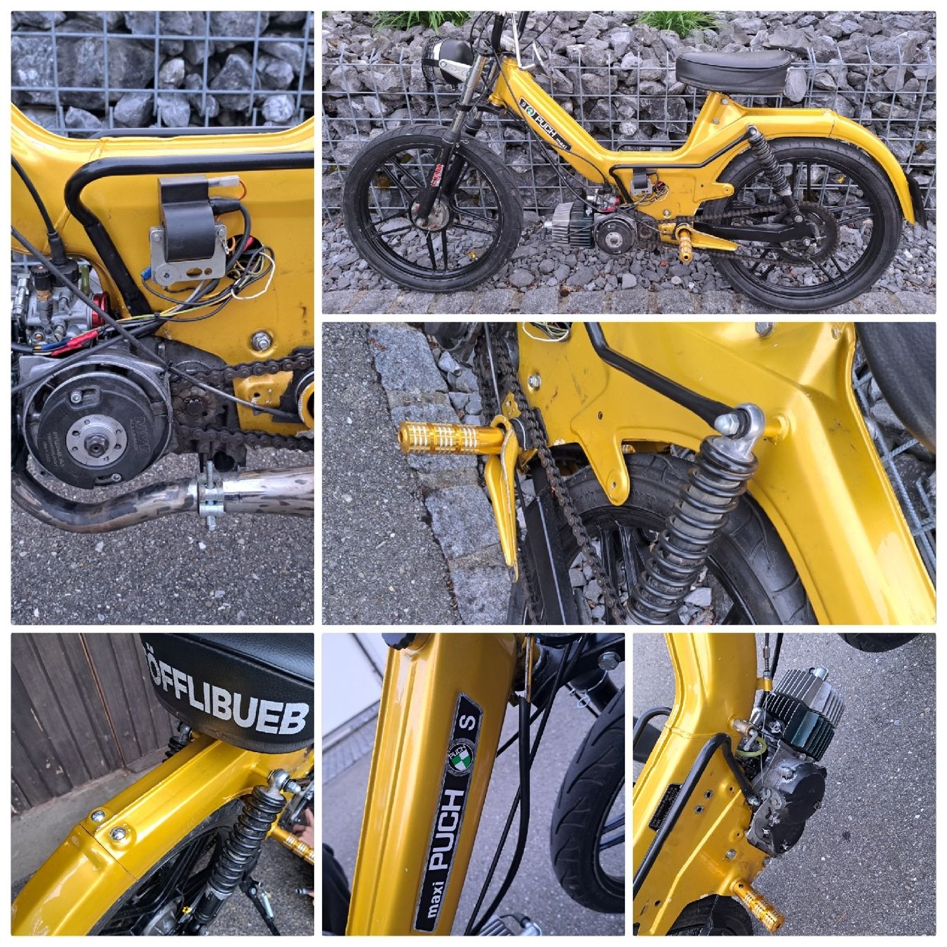 Puch Ciclomotori: Puch Maxi S mit vielen Ersatzteilen neuem Zylinder – Usato da bazenheid venduto da salerno007 4