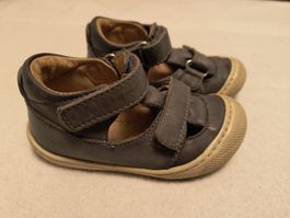 Kindersandalen Naturino Leder dunkelblau Grösse 22
