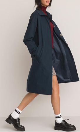 Trenchcoat Dunkelblau Gr. 40