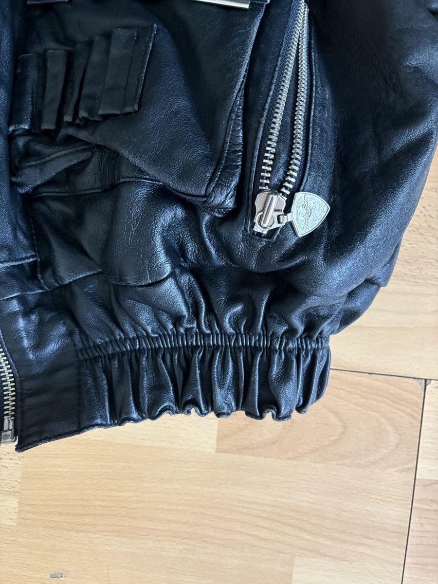 Vestes: Uncle Sam Black Leather Jacket - Size L – D'occasion à Zürich par dav_6z8m 4