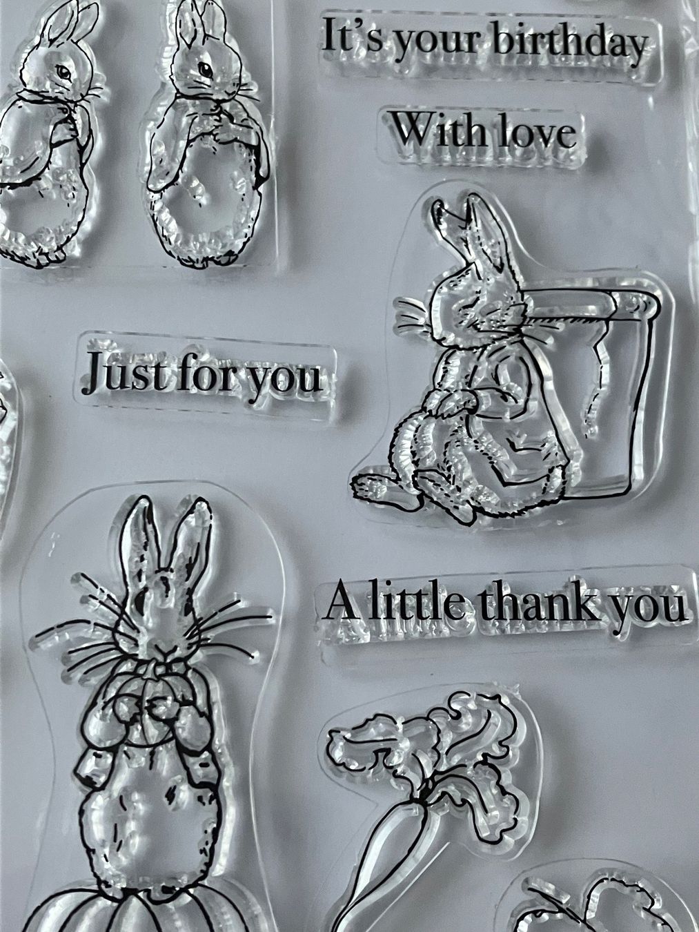 Stempel: Grosses Set Motivstempel  Hasen NEU – Neu und originalverpackt aus Effretikon von wenuss 4
