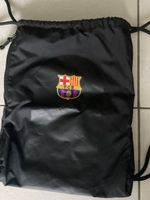 Sportbeutel Nike FC Barcelona schwarz mit Reissverschluss gu