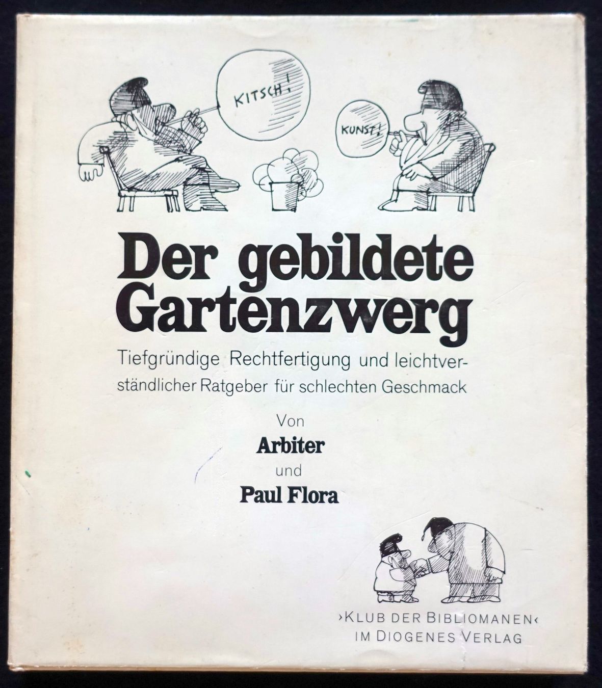 Libri: Der gebildete Gartenzwerg. Paul Flora – Usato da Gutenswil venduto da Optico