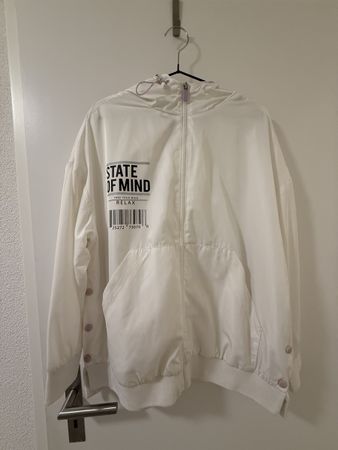 Tally Weijl Jacke, Weiss, Gr. S, Ideal für den Frühling!