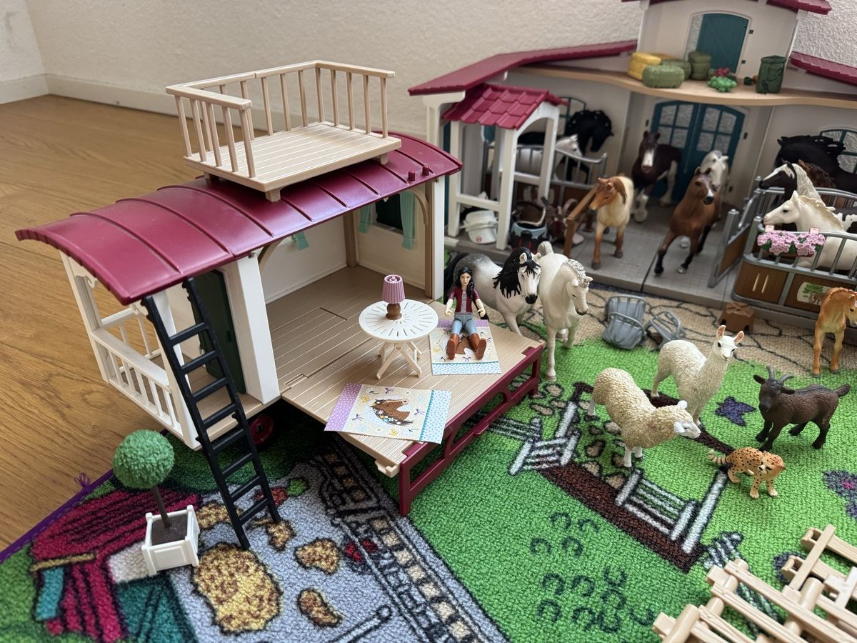 Spielzeuge: Riesen Schleich Set mit Teppich – Neu (gemäss Beschreibung) aus Domat/Ems von ali_8zpw 1