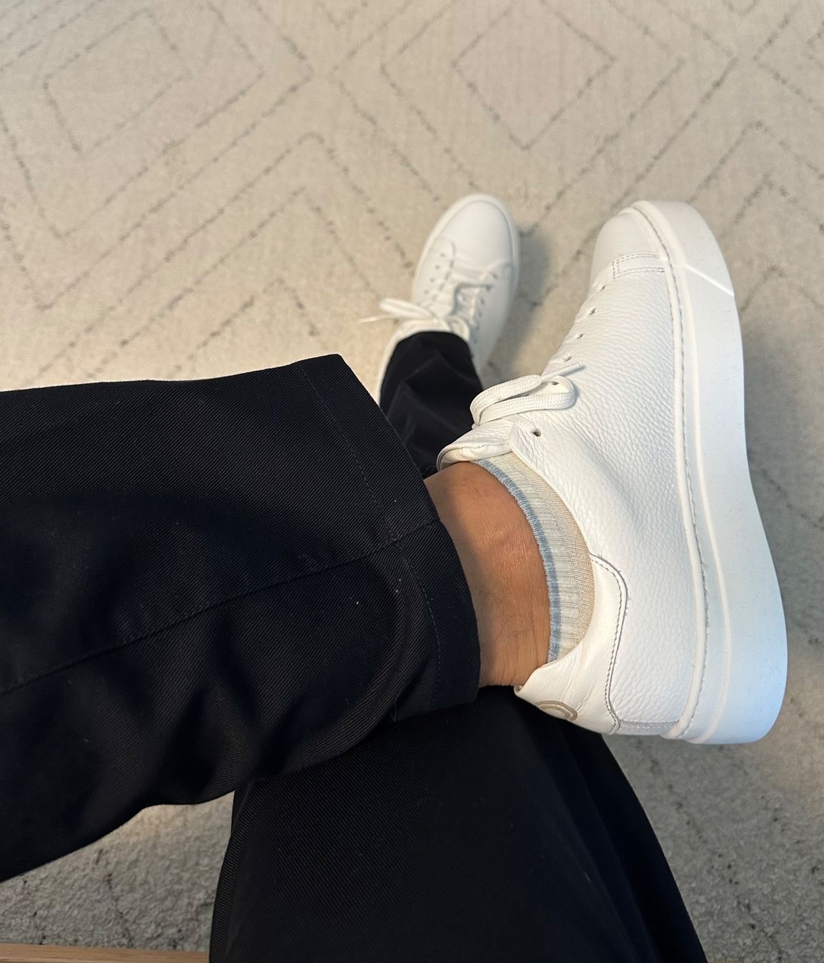 Herrenschuhe: 💥 MULTIKAUF-ANGEBOT 💥 Essential White –  Leder-Sneaker – Neu und originalverpackt aus Wittenbach von bes_k8vr 9