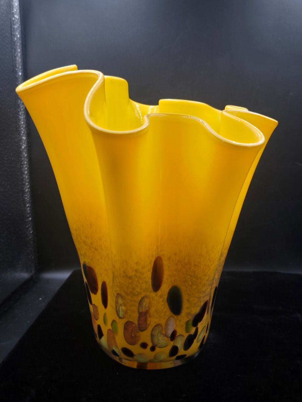 Vasi & Recipienti: Taschentuch Glas Vase Hand Made – Usato da Rorschacherberg venduto da snOOpydOg11 5