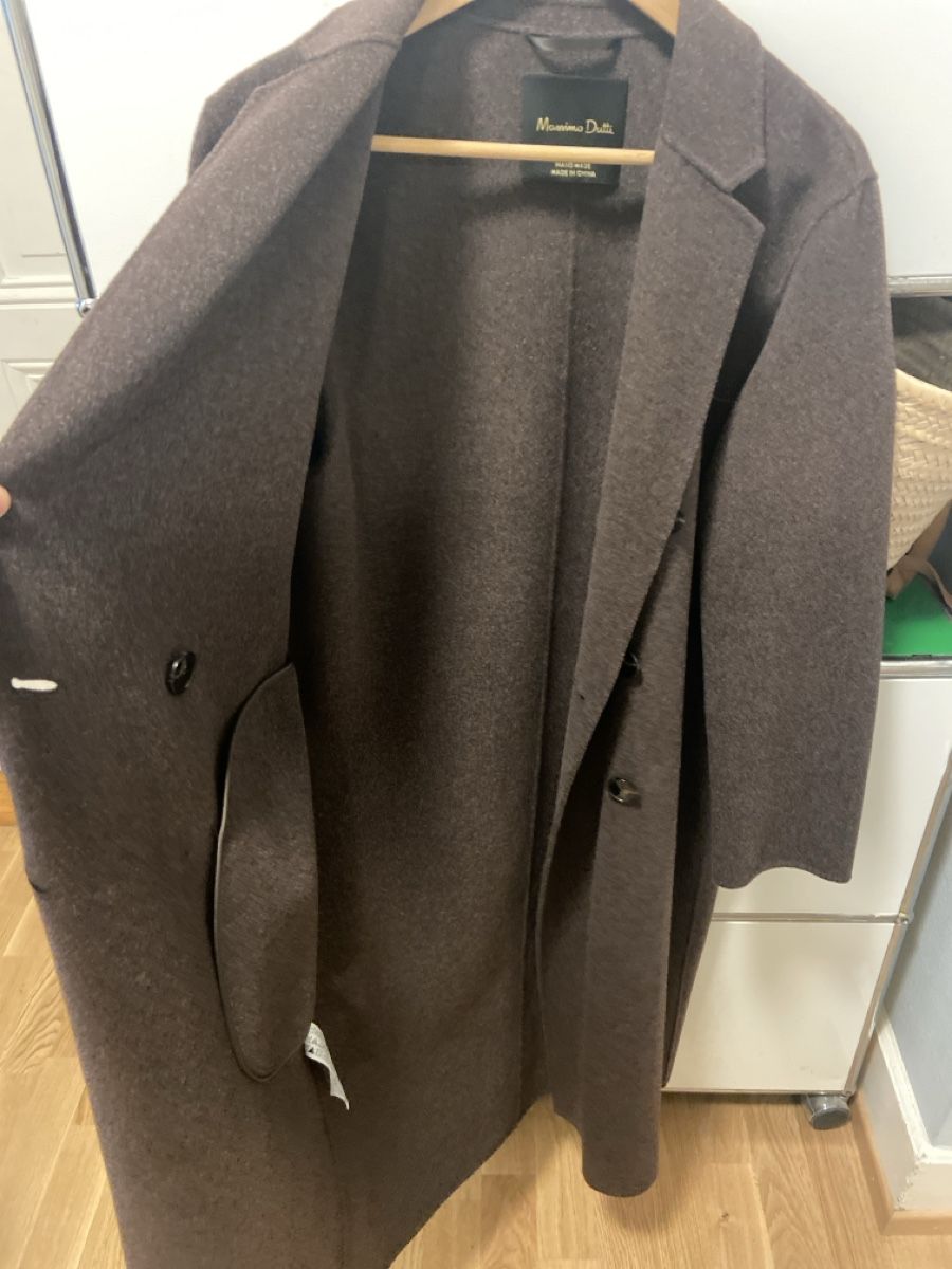 Massimo Dutti Cappotti: Mantello mai usato Massimo Dutti marrone – Nuovo (secondo la descrizione) da Lausanne venduto da lau_8vk7 3