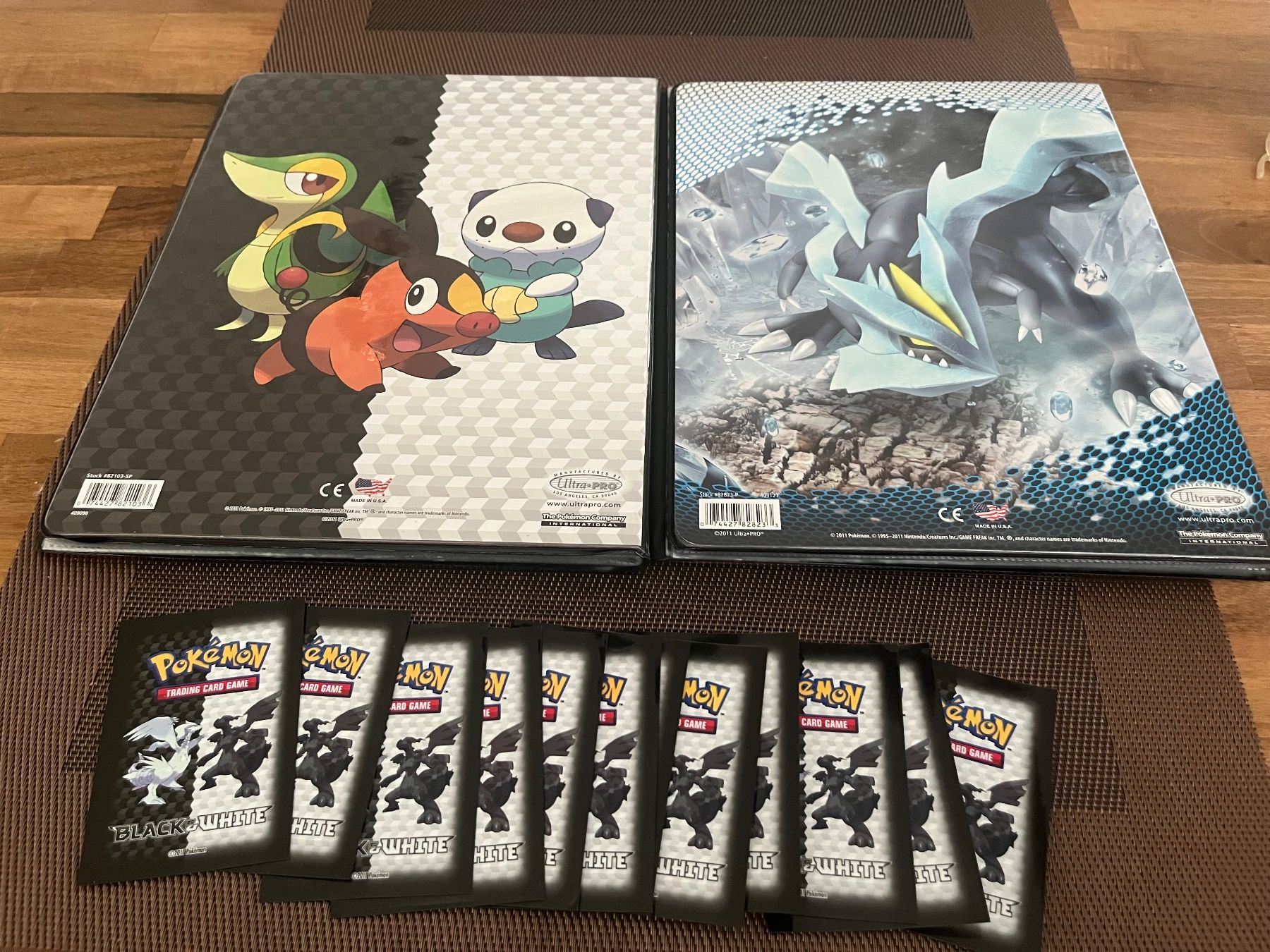 Pokémon Carte collezionabili: Pokemon Black & White Zekrom Reshiram 2 Binder – Usato da Wabern venduto da Collectfun 1