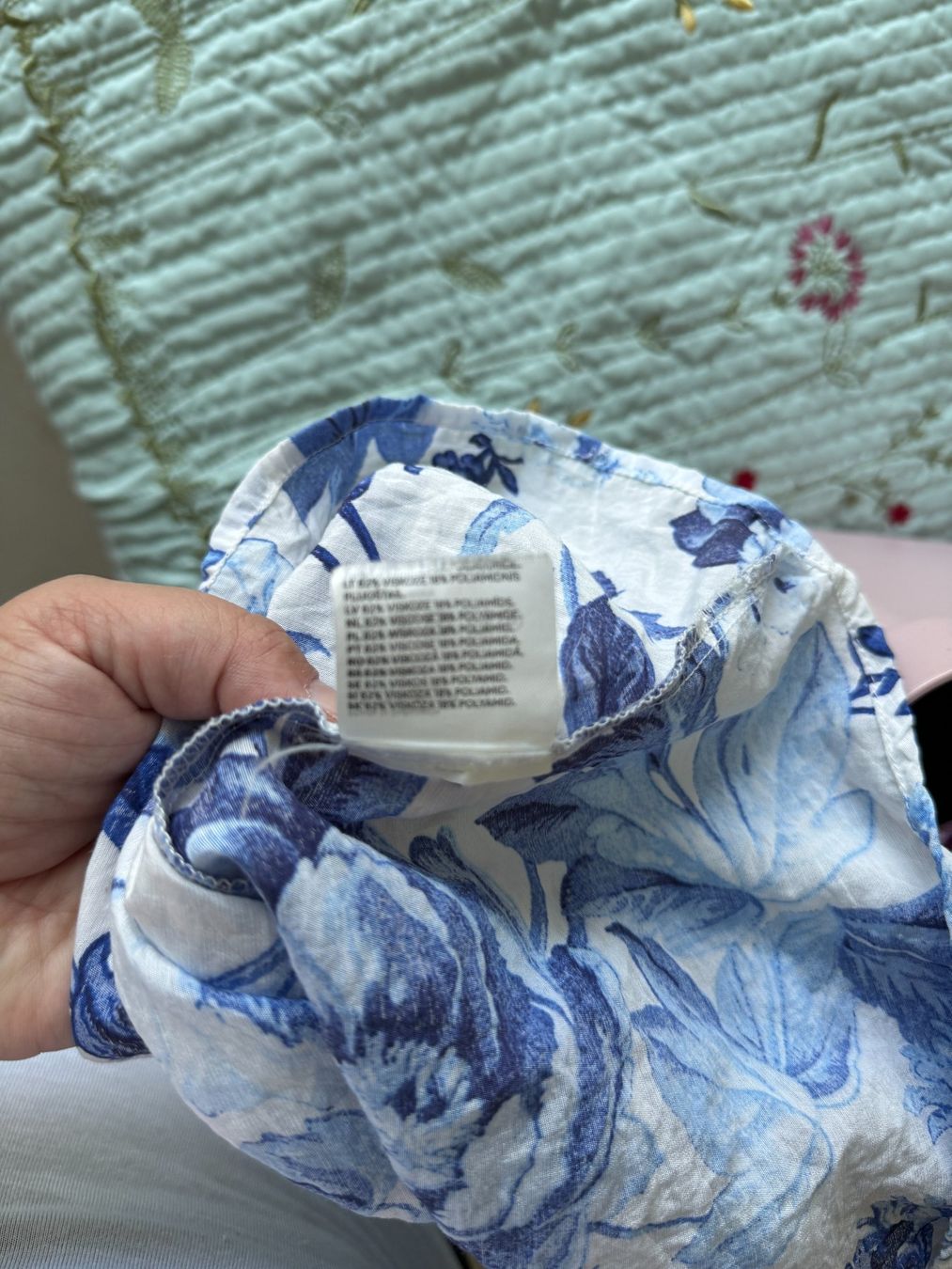 H&M Tuniken: Luftig-leichte blau-weisse Tunika Gr.46-50 – Gebraucht aus Muttenz von einfach-schoen 3