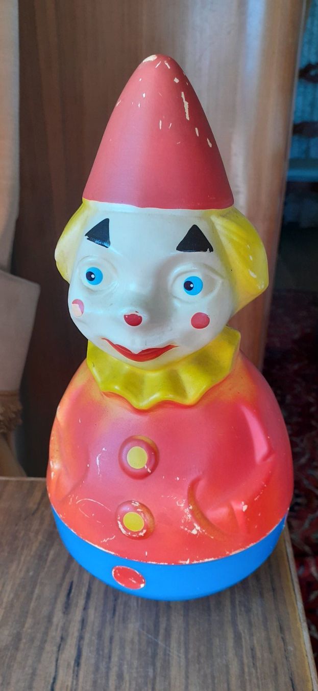 Bambole: Clown Stehaufmännchen Nr.1 – Usato da Mörschwil venduto da antiksalon 4