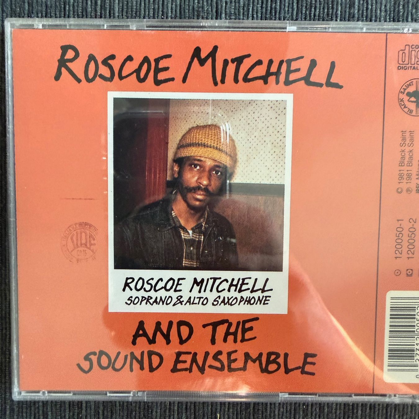CD: Roscoe Mitchell - 3 X 4 Eye (CD) BlackSaint 1981 – Usato da Zug venduto da Mirare9 2