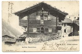 Walliser Bauernhaus - Chalet valaisan (VS) C.P.N. 17 - 1905