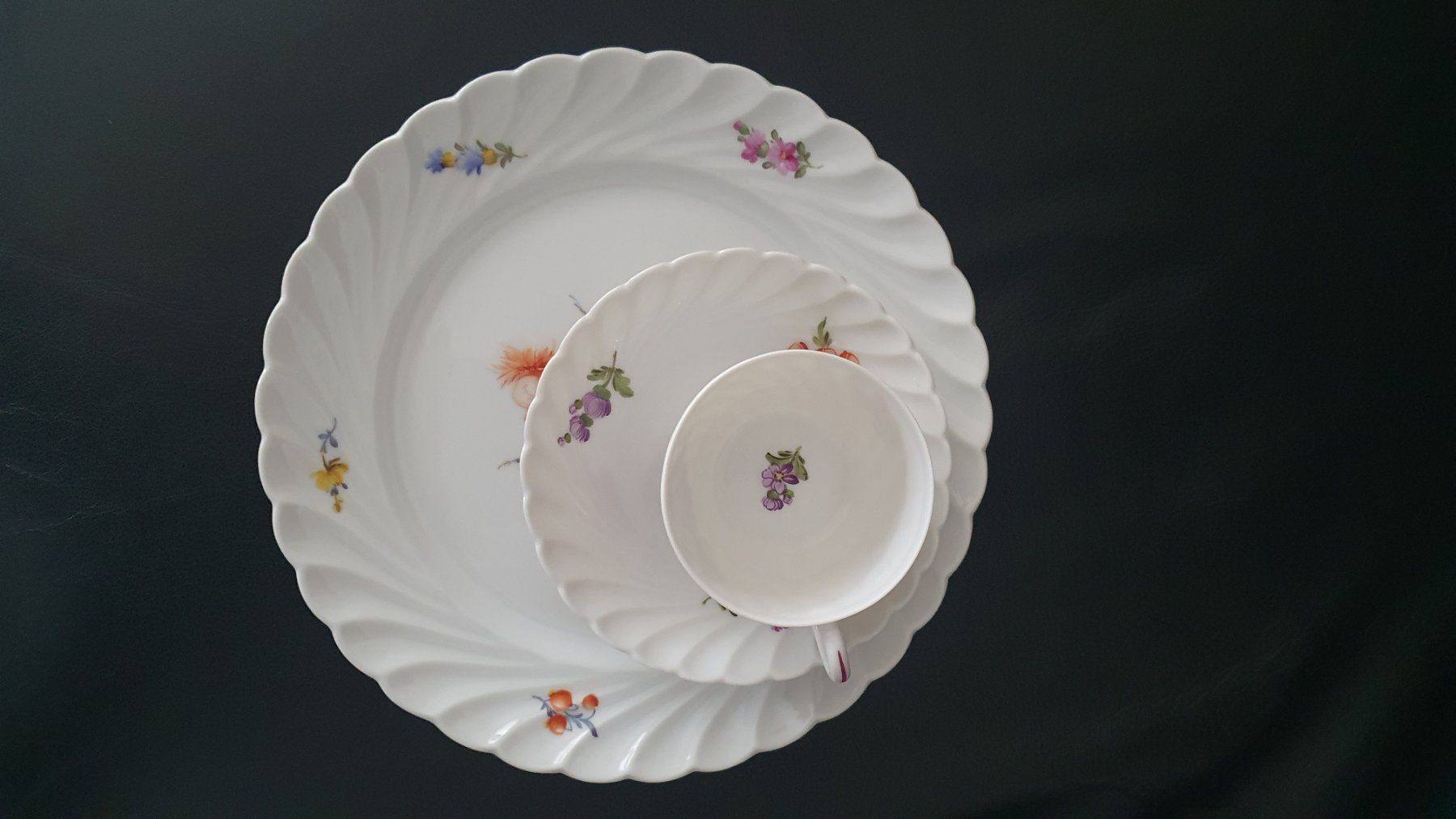 Set di piatti: Nymphenburg handgemalte Espresso/kaffeeSet – Usato da Winterthur venduto da Ywan1 7