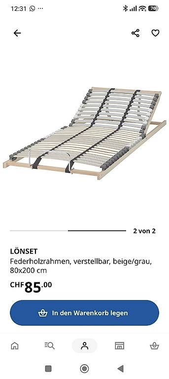 Letti: Ikea Bett inkl. 2x Lattenrost – Usato da Mauren venduto da cbr_vj6p 1