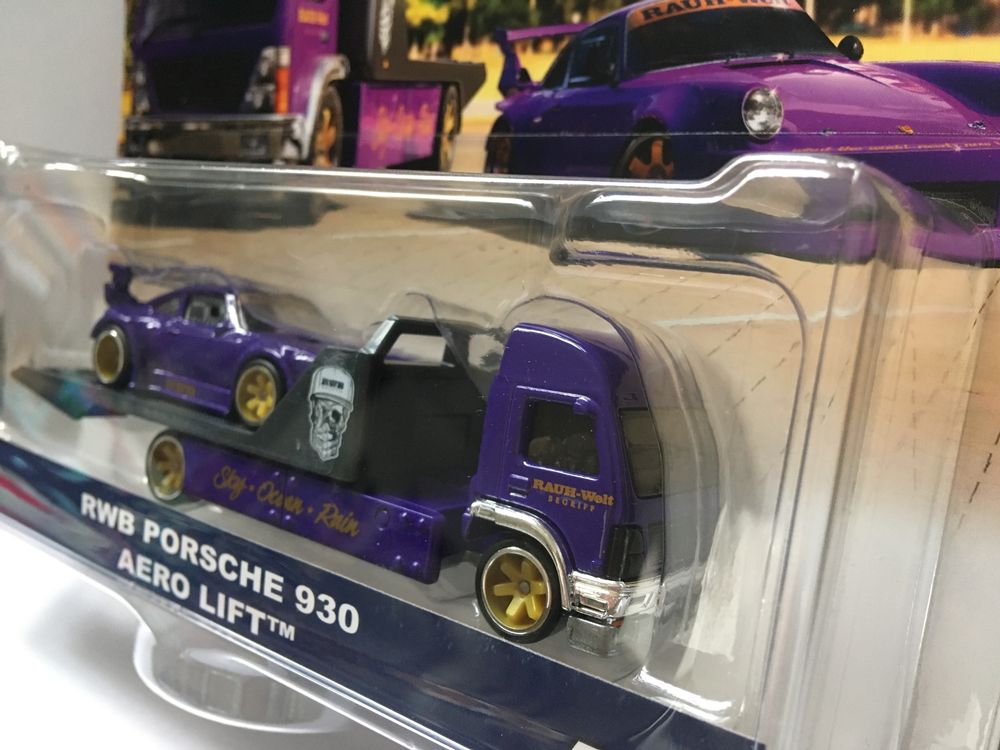Hot Wheels Team Transport RWB Porsche 930 / Aero Lift (Neu und ...