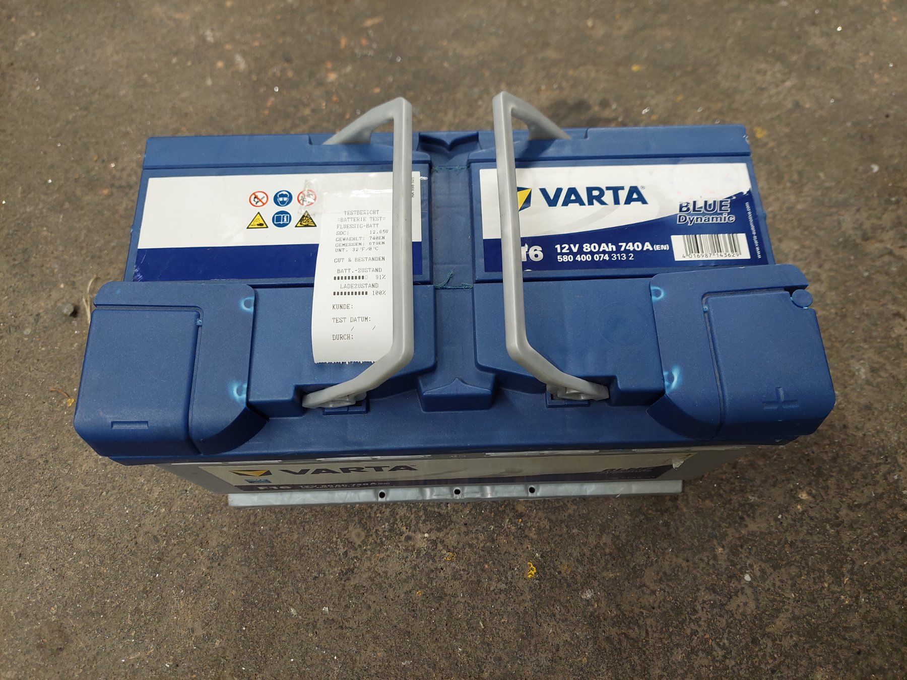 Schne Autobatterie Ladegert Akku Bildernull
