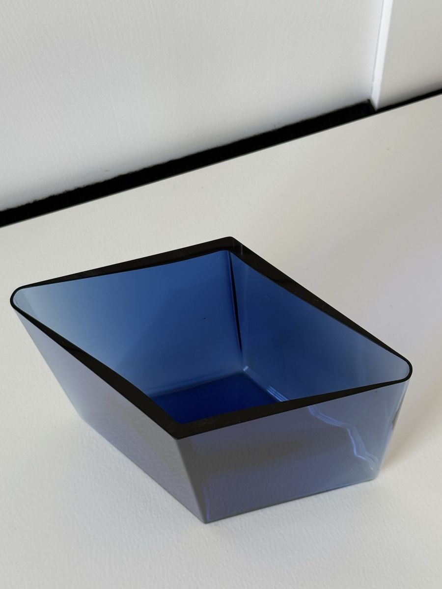 Iittala Vasi & Recipienti: Iittala Ruutu Vase 205, blau – Usato da Rohrbach venduto da WhiteCornus 3