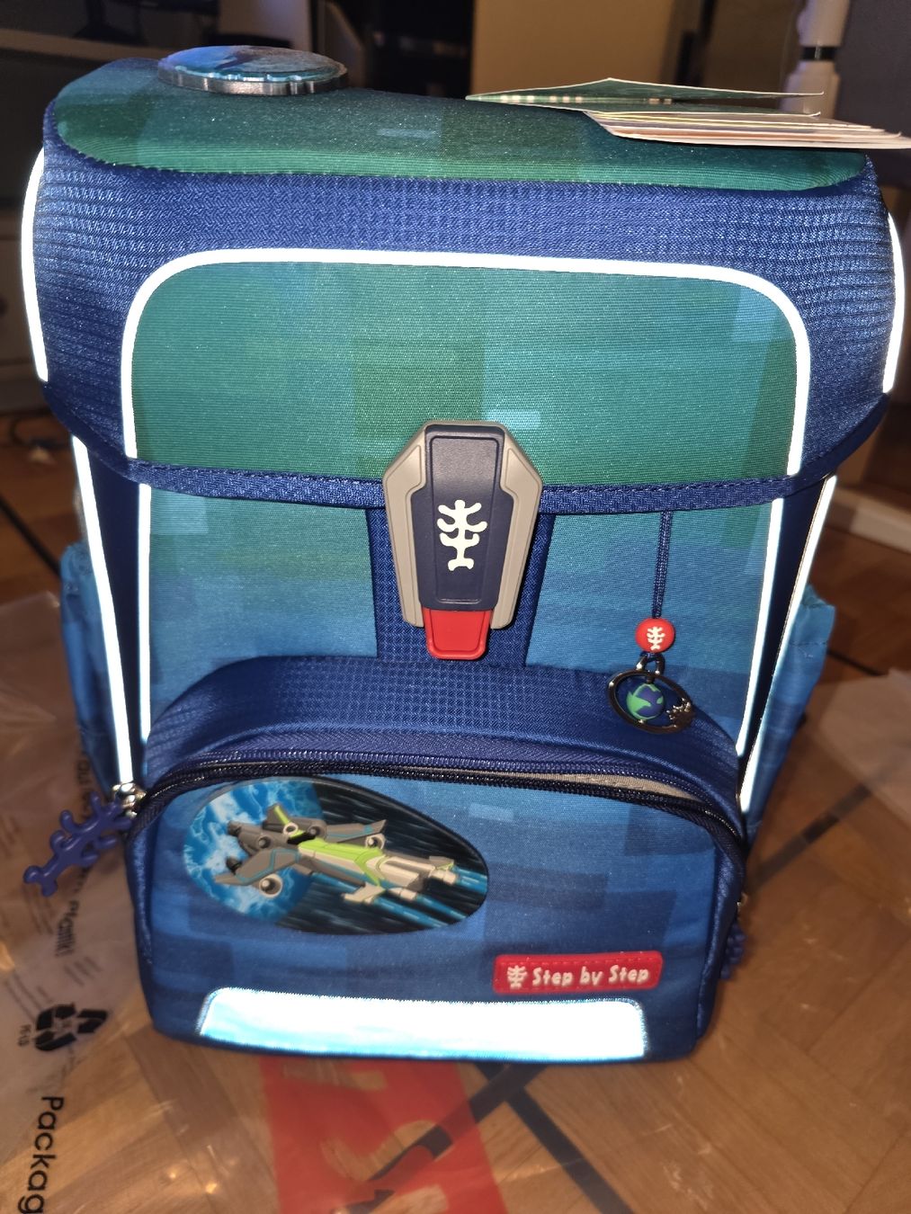 Step by Step Sacs à dos: Step by Step Backpack CLOUD OCEAN(Blue Green). New with Tags – Neuf avec emballage d'origine à Genève par jul_2fzv 1