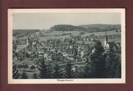 DEGERSHEIM - 1929 // Falte //
