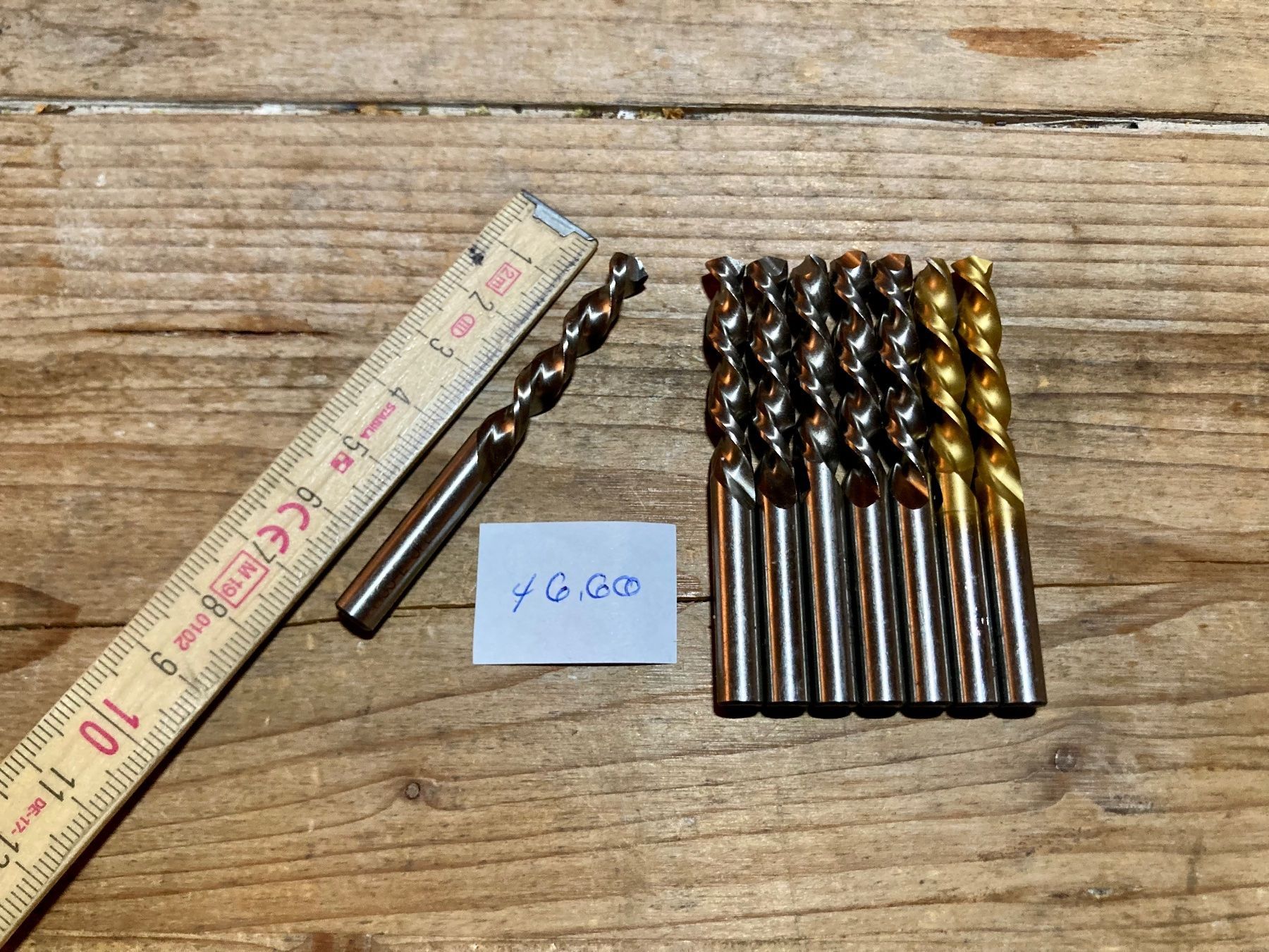 Attrezzi per industria metallurgica: Spiralbohrer 6,60mm - 1 Stk. – Nuovo (secondo la descrizione) da Arch venduto da bayrischgrill