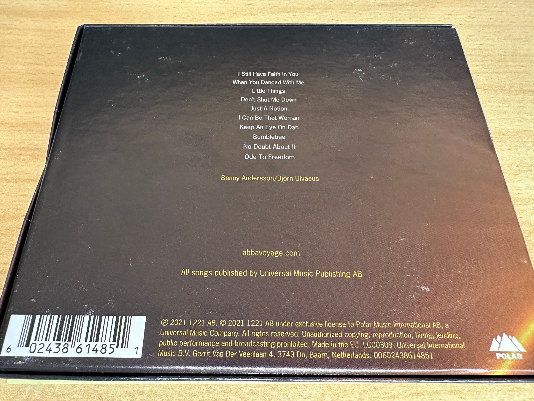 CD: ABBA – Voyage – Usato da Rikon im Tösstal venduto da Alpenmutz 1