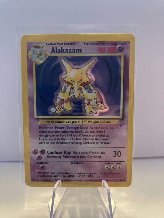 Pokémon Alakazam Holo ENG Base Set 2 | Kaufen Auf Ricardo