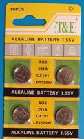 NEU 4 Stück Alkaline AG8 / 391A, LR 1120W Batterien