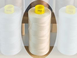 Nähfaden Gütermann 70 mit 700m - 802 cremeweiss