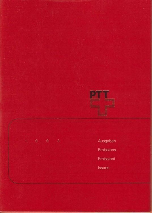 Tutti i francobolli: 1993 Jahrbuch Ersttagsstempel – Usato da Eggersriet venduto da stamp303
