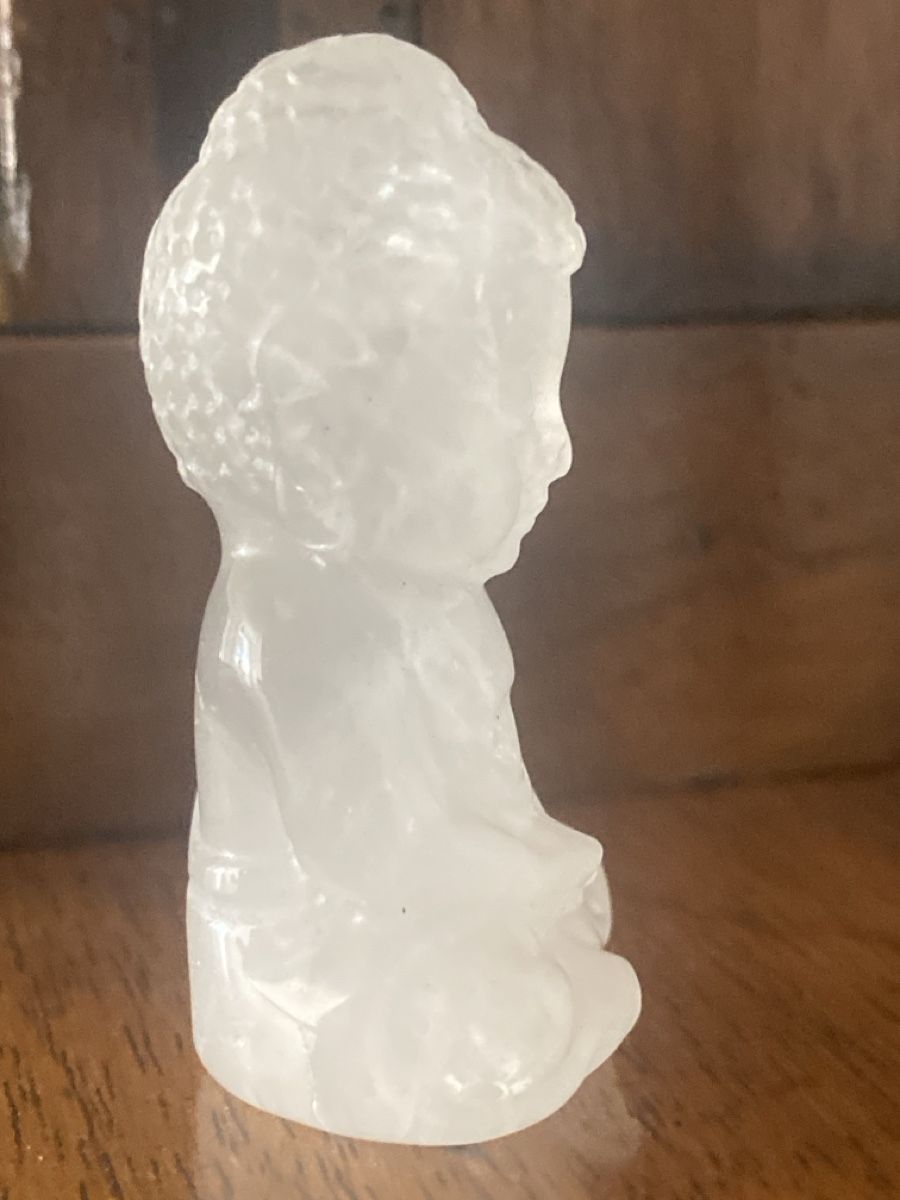 Statuette: Kleine Buddha Figur aus Kristall – Nuovo (secondo la descrizione) da Berikon venduto da Samurai67ch 3