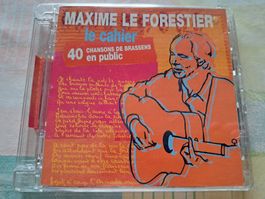Cd Maxime Le Forestier - 40 chansons de Braseens en public